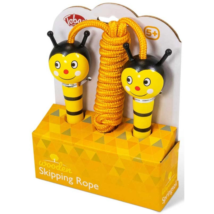 1FF 19062 Wooden Skipping Rope