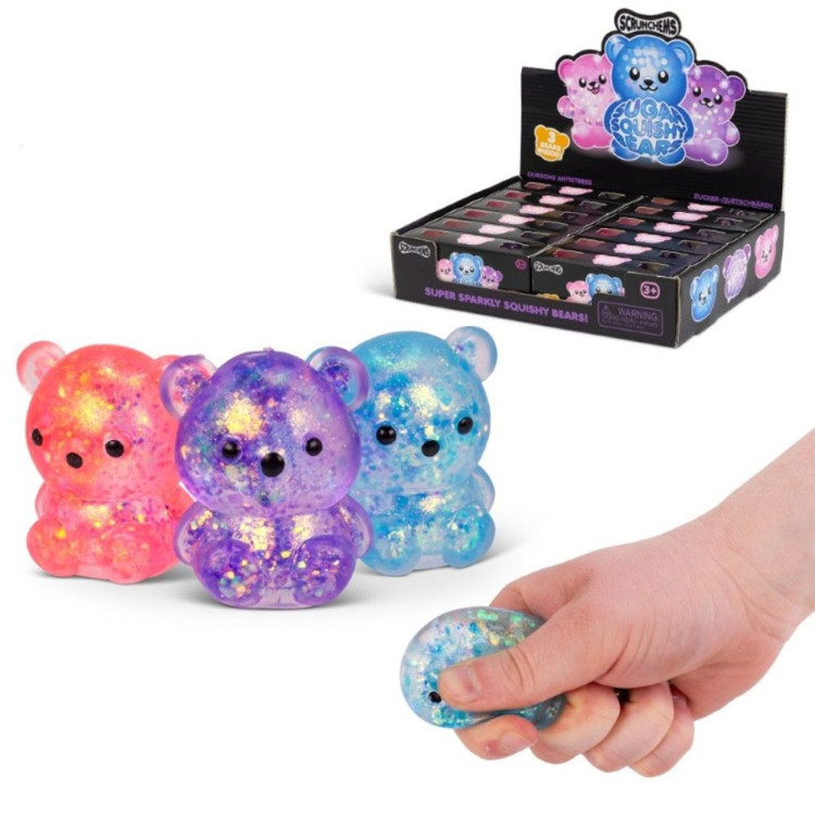 1FF 38818 38813 Tobar Scrunchems Sugar Squishy Bears