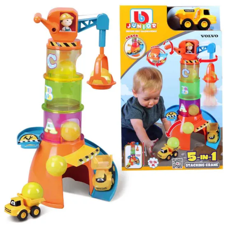 1FF B16-88605 BB Junior 5 in 1 Volvo Stacking Crane