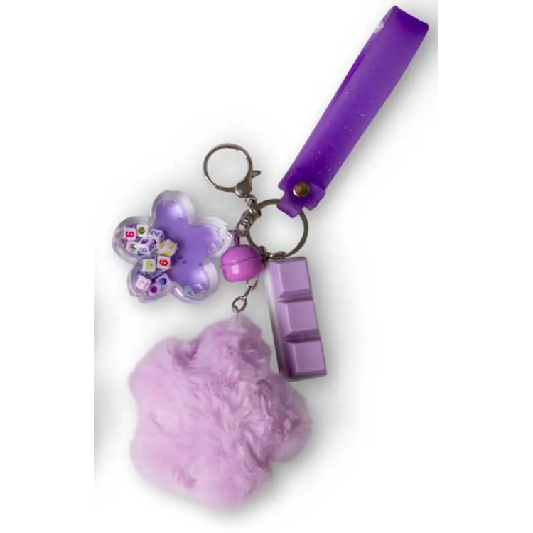 1FF Fluffy Fidget Keychains SV22224