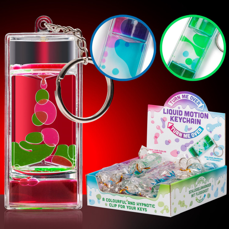 1FF Liquid Motion Keychain