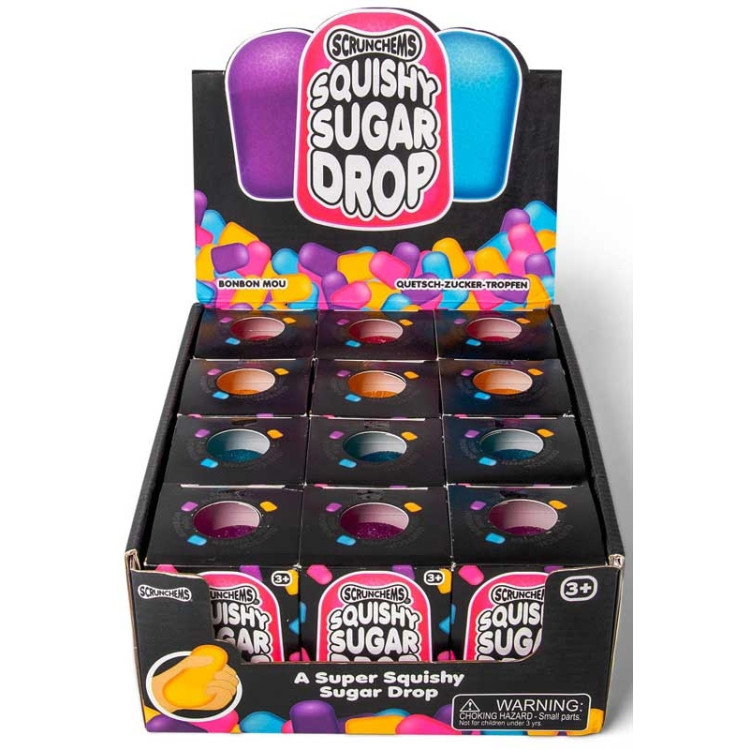 1FF Tobar Scrunchems A Super Squishy Sugar Drop Quetsch-Zucker-Tropfen