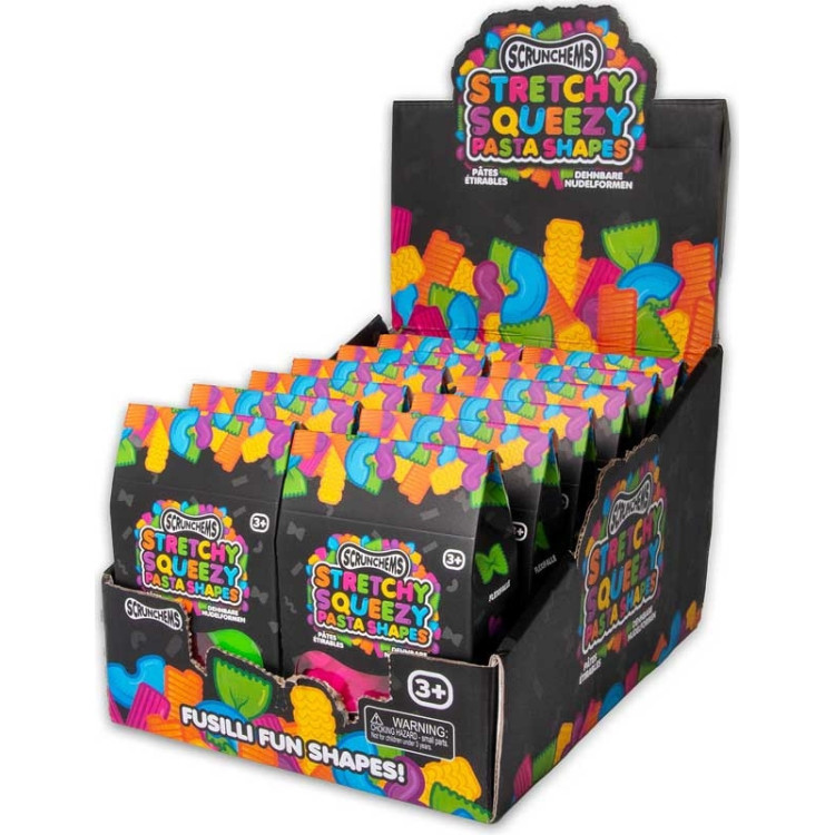 1FF Tobar Scrunchems Stretchy Squeezy Pasta Shapes