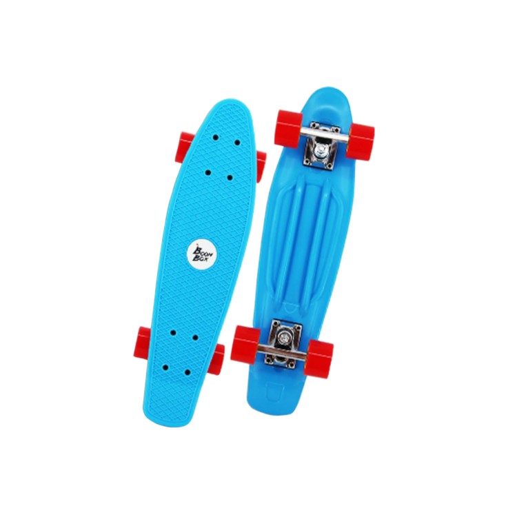 Retro Skateboard Blue 22.5