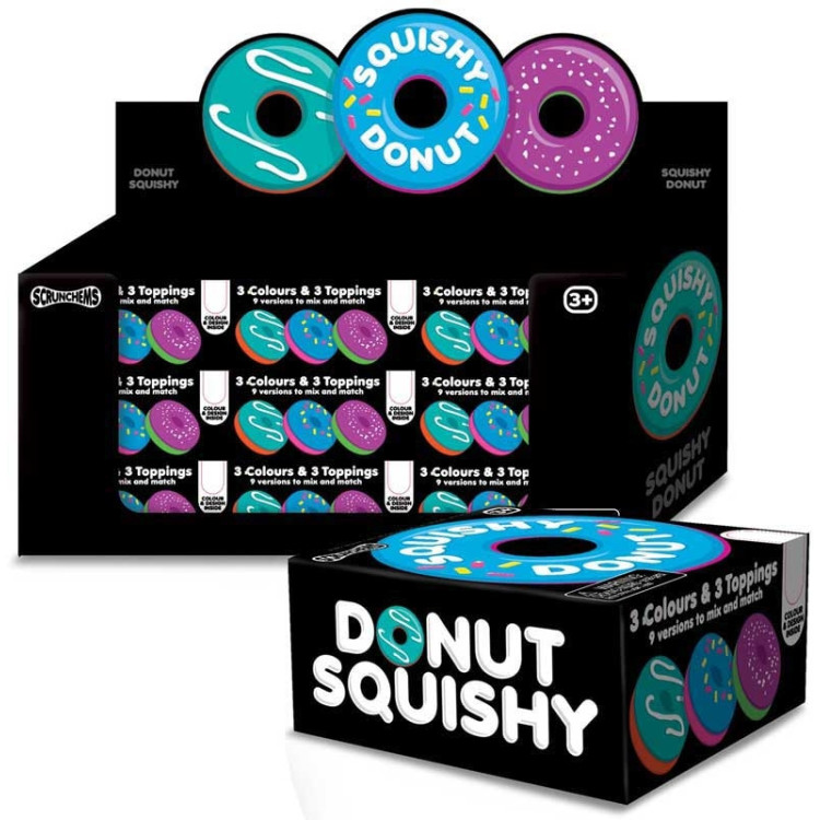 1FF  Scrunchems Squishy Donuts  38743