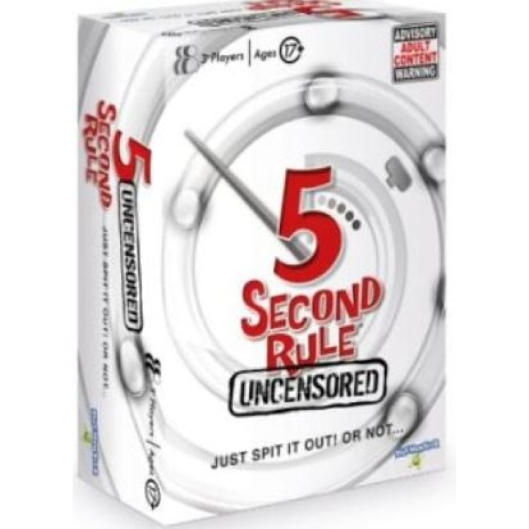 Playmonster 5 Second Rule FOR 17+ PARENTAL ADVISORY SUGGESTED 