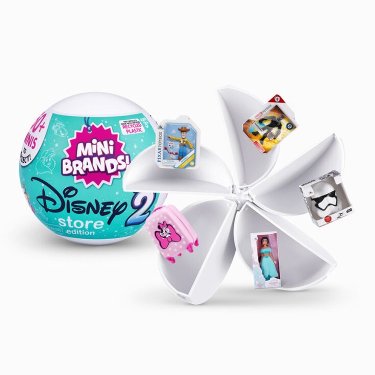 5 Surprise Mini Brands Disney Store Edition Blind Ball Surprise SERIES 2