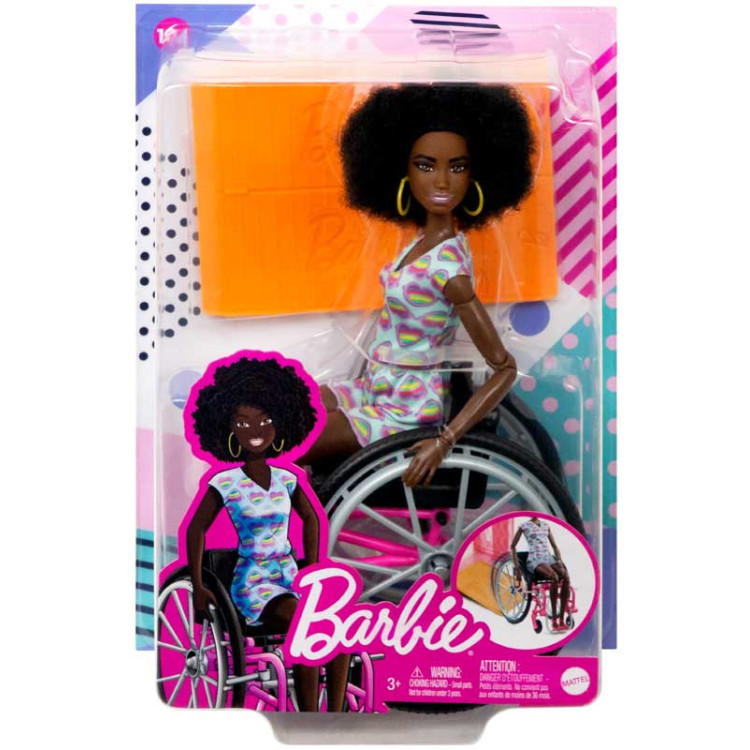 AHJT14 Barbie Wheelchair Black