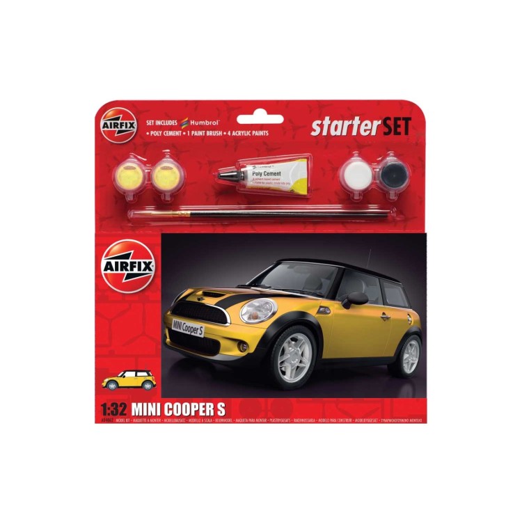 Airfix 1:32 Mini Cooper S Gift Set A55310