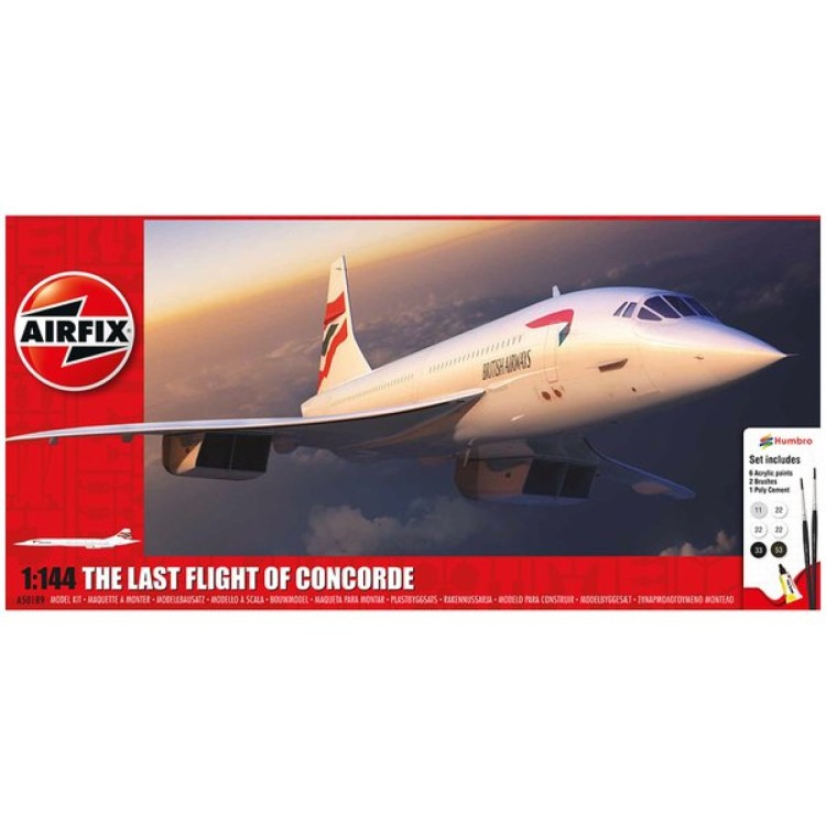 Airfix 1:44 The last Flight of concorde A50189