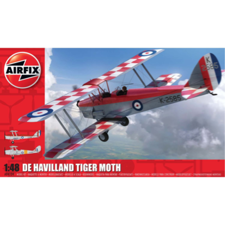 Airfix 1:48 De Havilland Tiger Moth A04104