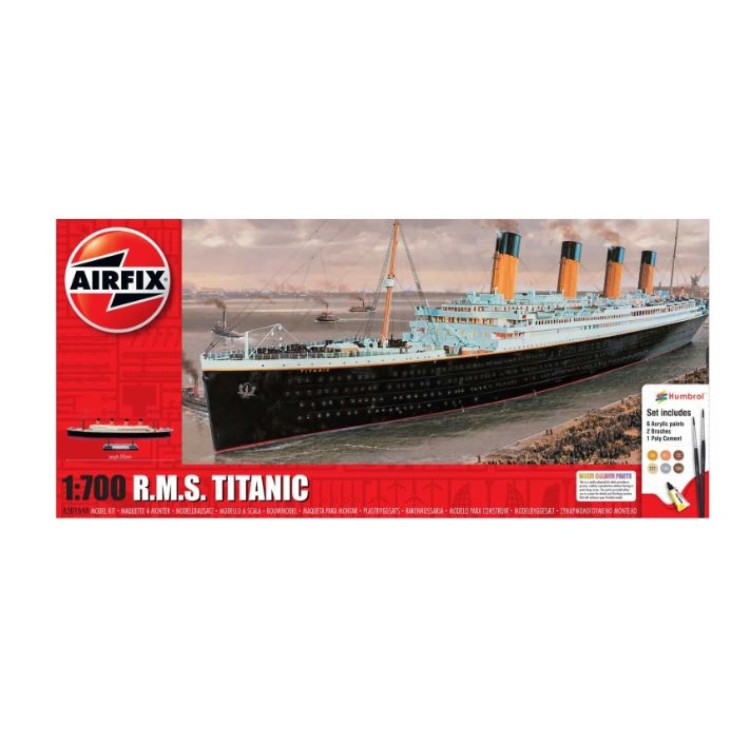 Airfix 1:700 R.M.S Titanic Starter Set A50164A