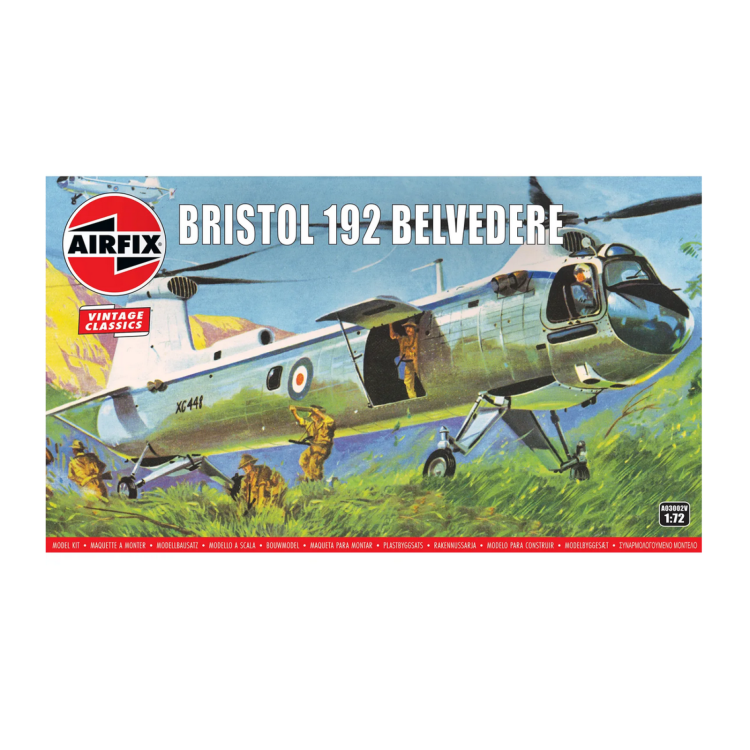 Hornby Airfix 1:72 Bristol 192 Belvedere A03002V 