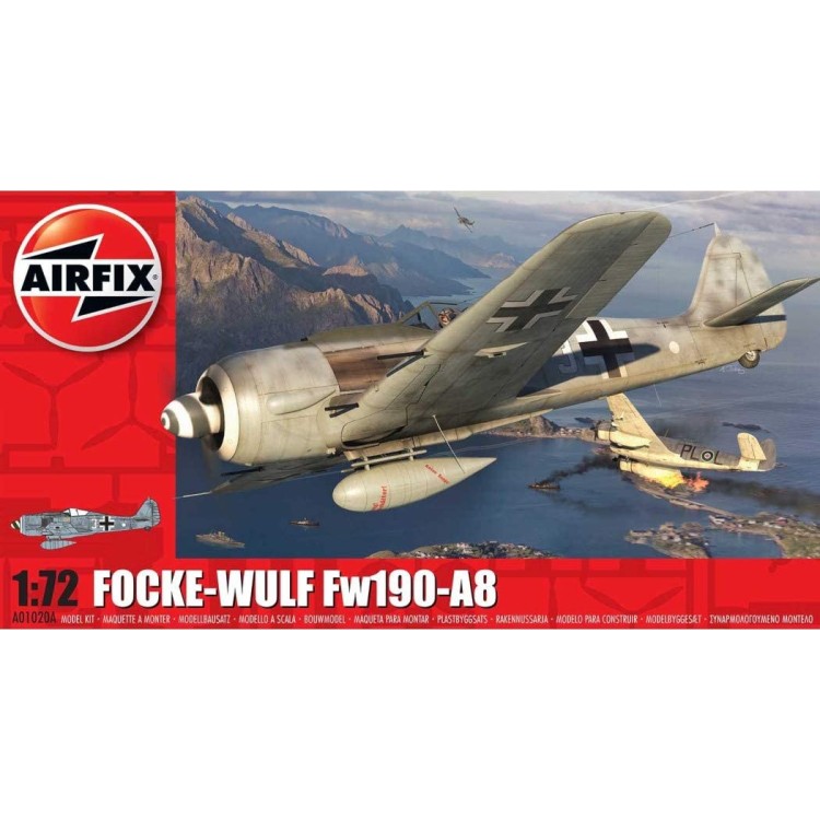 Airfix 1:72 Focke-Wulf Fw190-A8