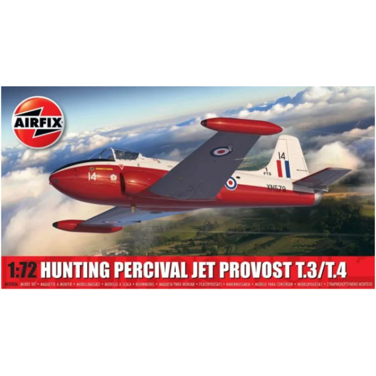 Airfix 1:72 Hunting Percival Jet Provost T.3/T.4