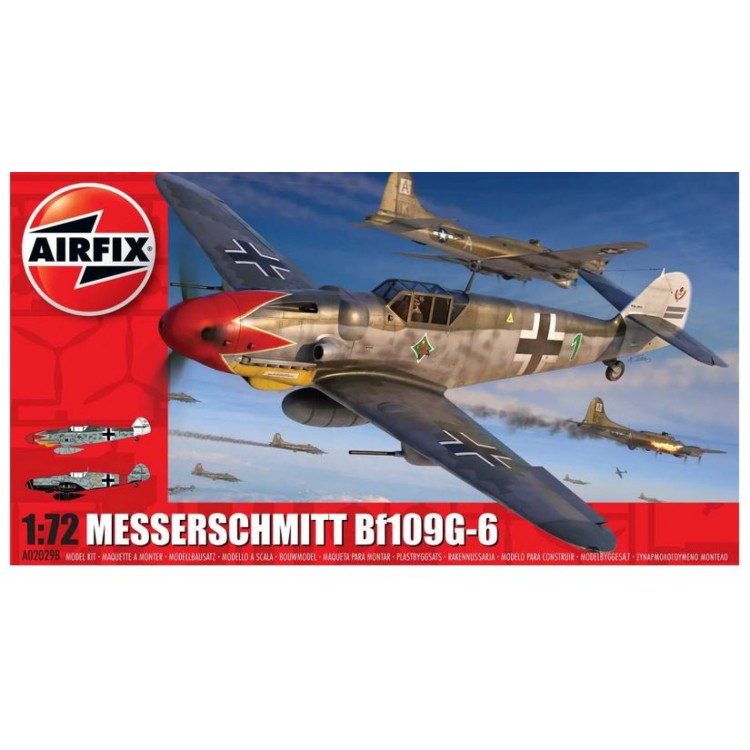 Airfix Messerschmitt Bf109G-6 A02029B 