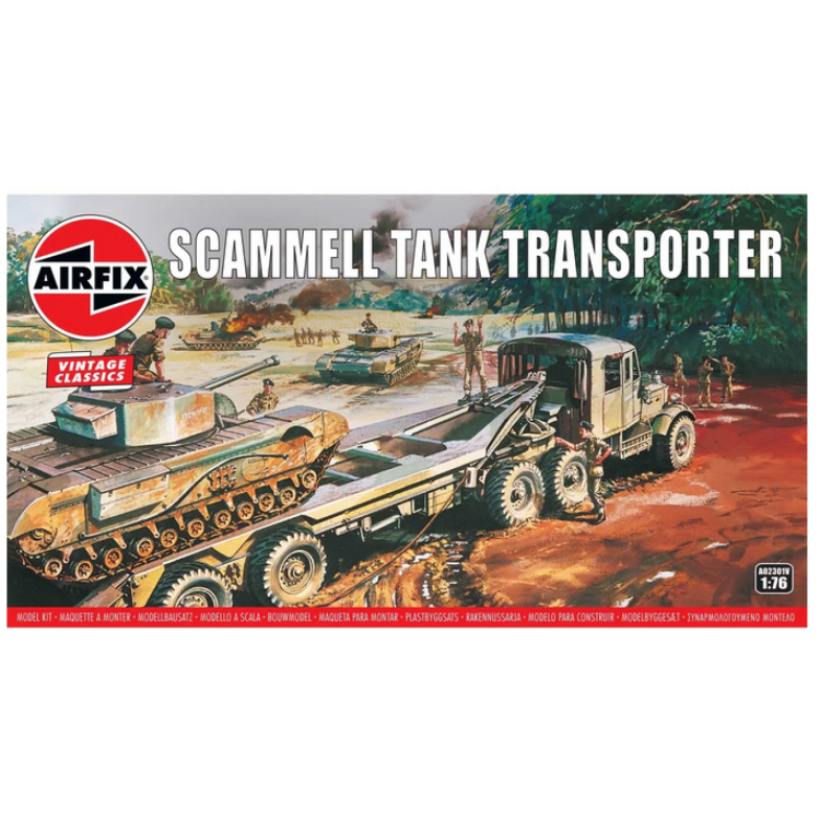 Airfix A02301V Scammel Tank Transporter