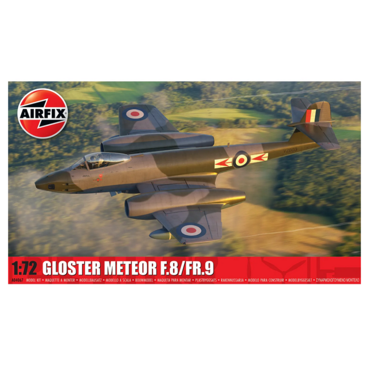 Airfix A04067 Gloster Meteor F.8/FR.9