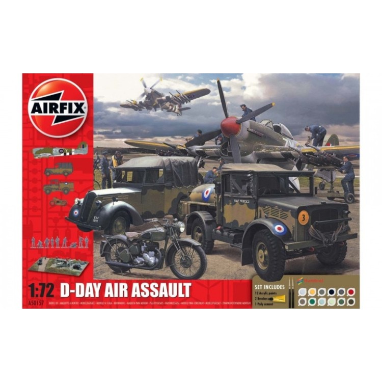 Hornby Airfix D-Day Air Assault Gift Set 1:72 A50157A