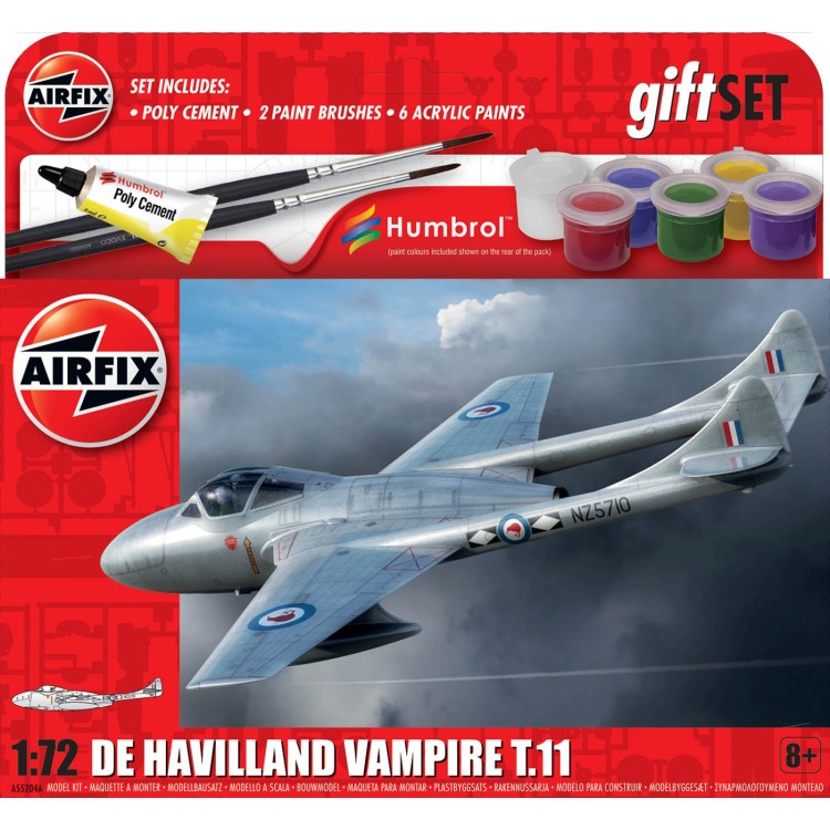 Airfix Gift Set - de Havilland Vampire T.11 A55204A 