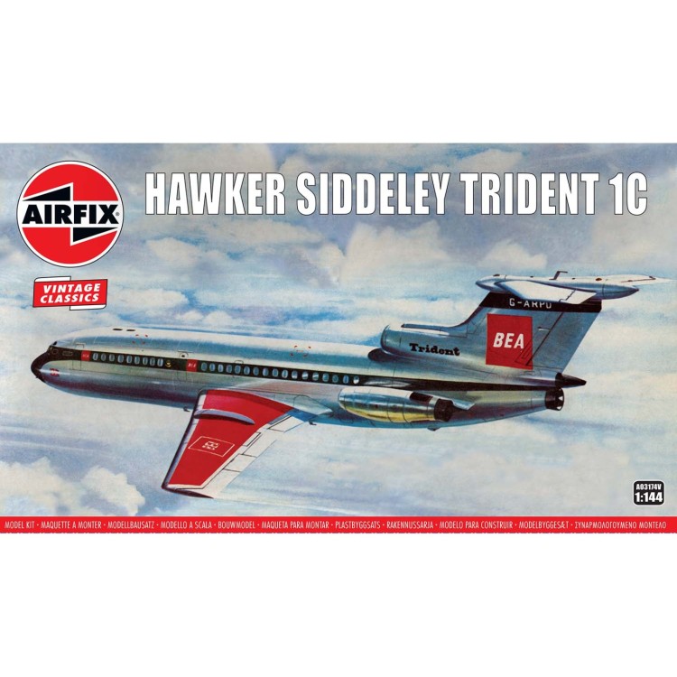 Airfix Hawker Siddeley Trident 1C A03174V