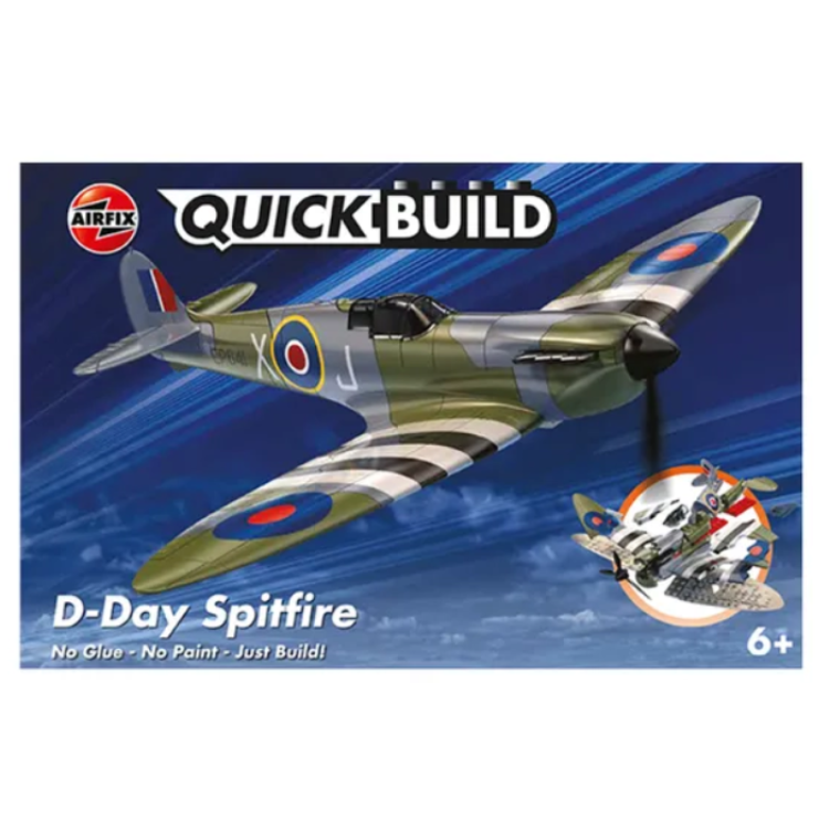 Hornby Airfix Quick Build D-Day Spitfire J6045