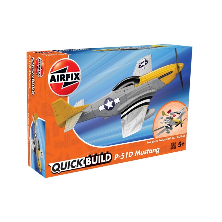 AIRFIX QUICK BUILD P51D MUSTANG J6016