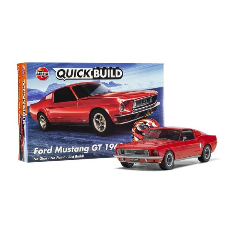 Airfix Quick build Ford Mustang GT 1968 J6035
