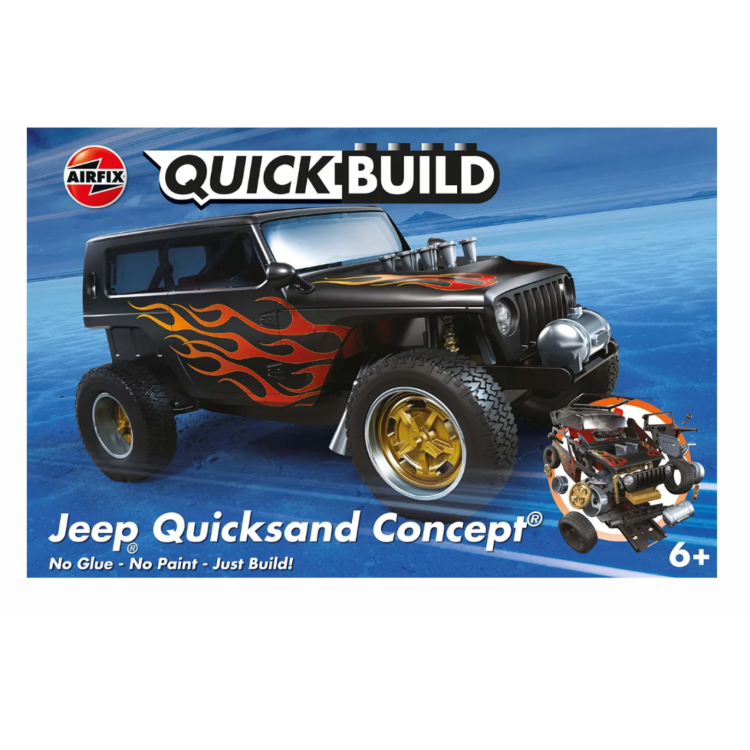 Hornby Airfix Quickbuild Jeep Quicksand Concept J6038