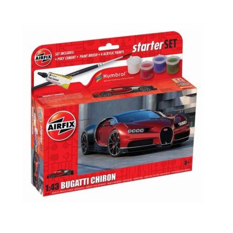 Hornby Airfix Starter Set 1:43 Bugatti Chiron A55005
