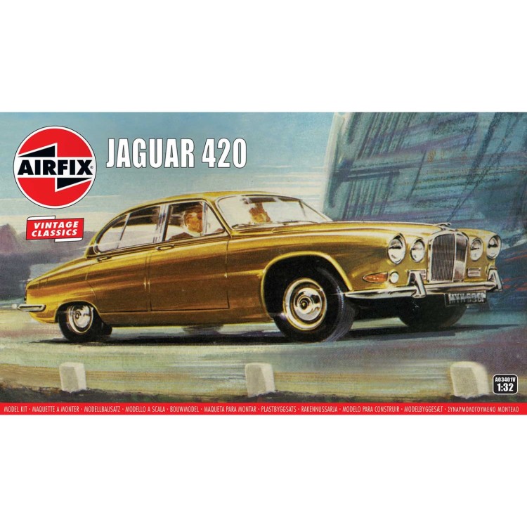 Airfix Vintage Classics 1:32 Jaguar 420 A03401V