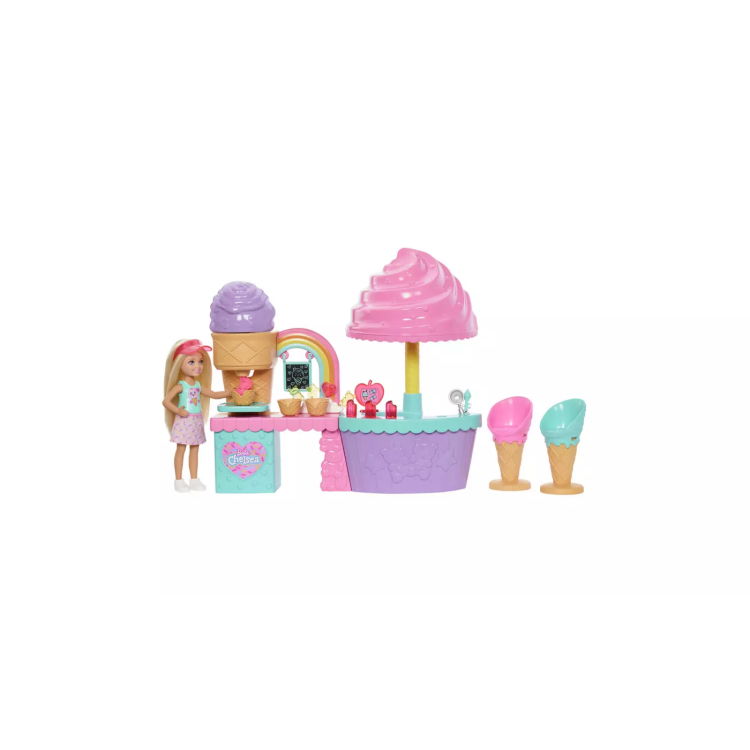 Mattel Barbie Club Chelsea doll Ice Cream set  AJMJ42