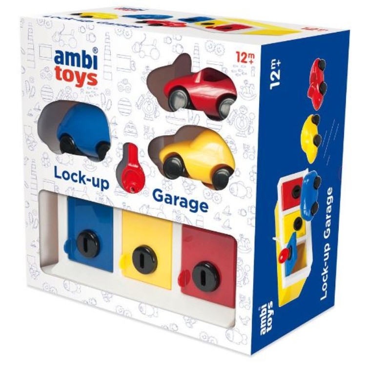 Ambi Toys Lock-Up Garage 12m+