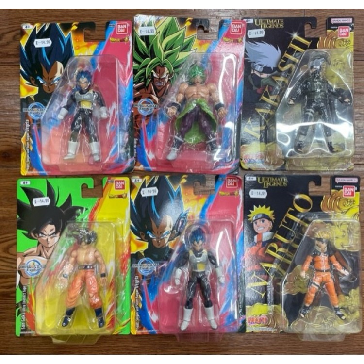 Anime 13cm Action Figure Assortment Dragon Ball Super/ Naruto Shippunden