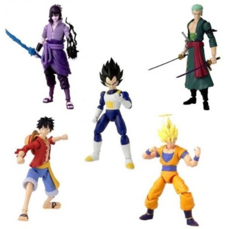 Anime Heroes 15cm Action Figure - Dragon Ball/ Naruto/ One Piece Assortment (One Supplied)