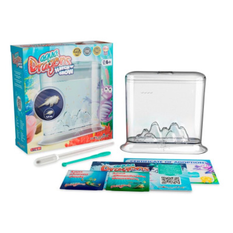 BST Brainstorm Aqua Dragons Hatch 'N' Grow Set W4000