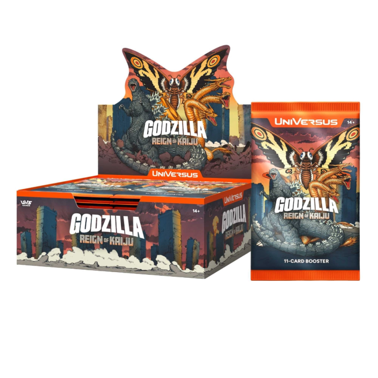 ASM Godzilla Reign of Kaiju Booster Pack