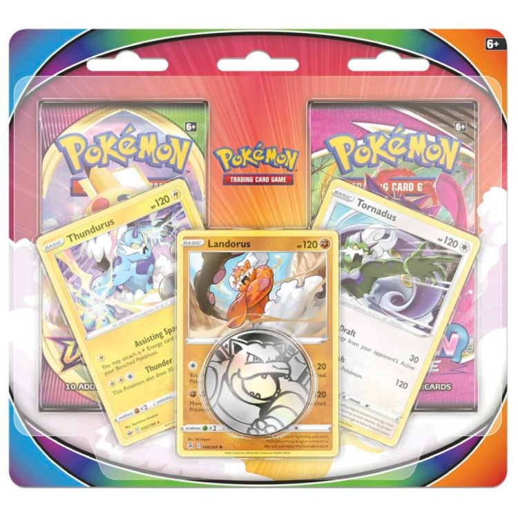 ASM Pokemon Blister Enhanced Pack Tornadus, Thundrus, Landorus 2x Fusion Strike