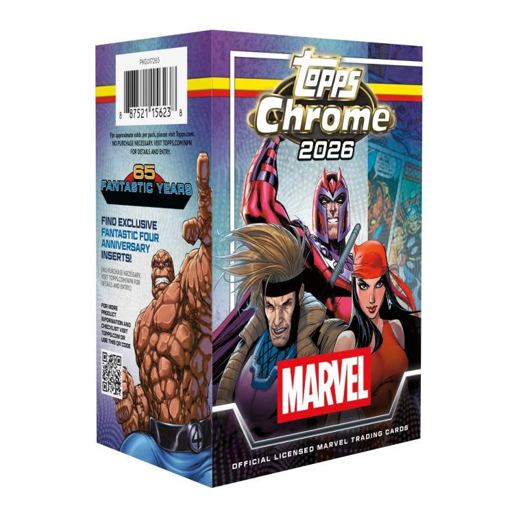 ASM Topps Chrome Marvel Value Box