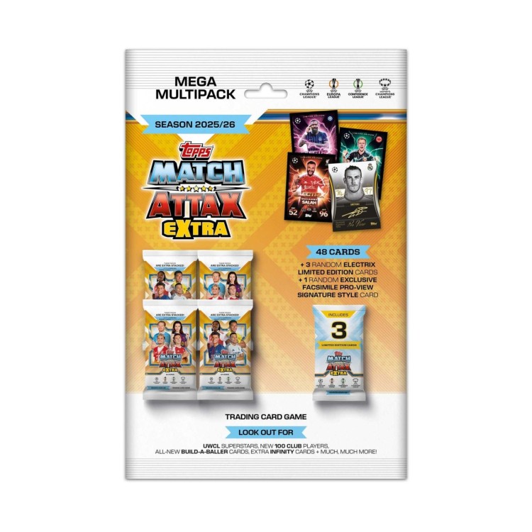 ASM Topps Match Attax Extra 25/26 Mega Multipack