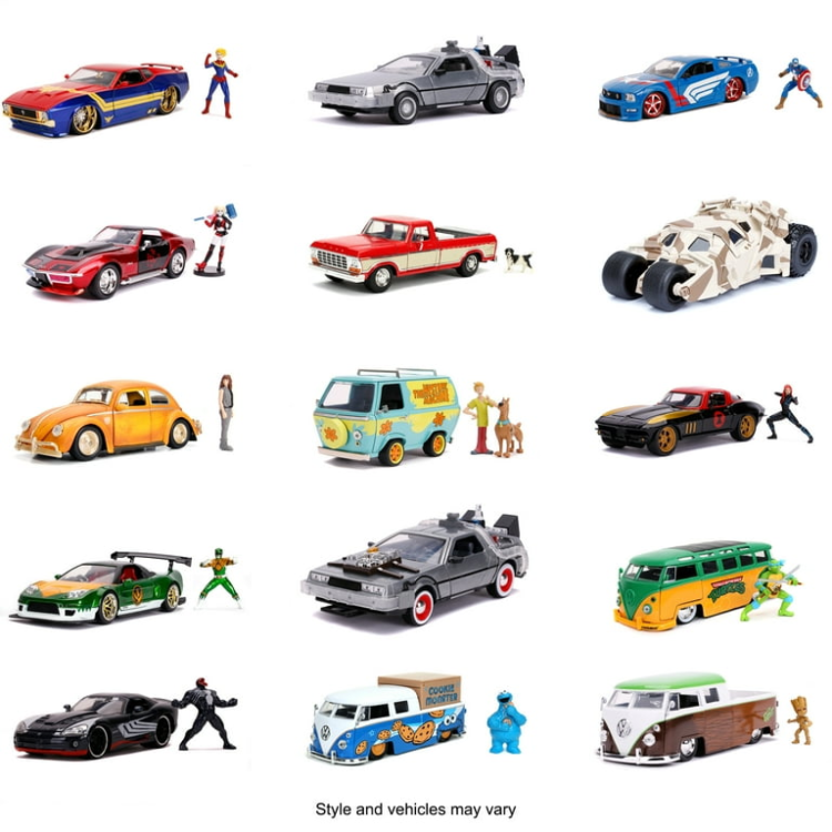Simba Jada Classic Movie Vehicles Asst.