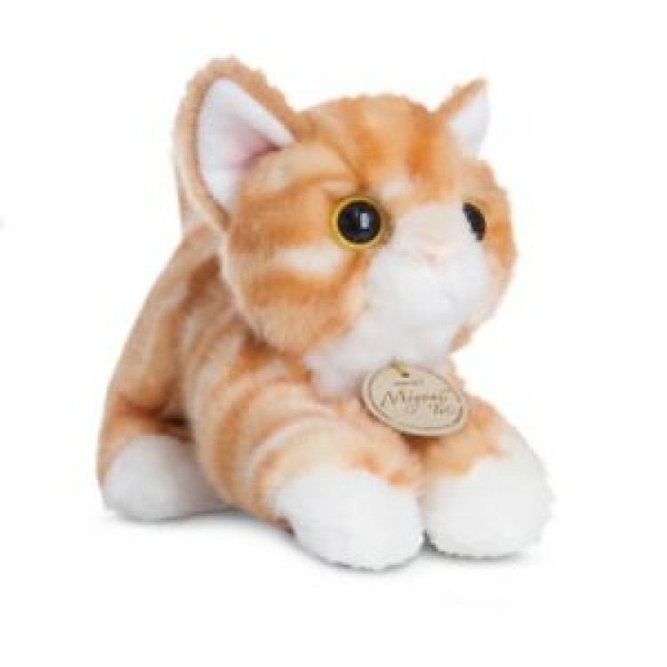 Aurora Miyoni Orange Tabby Cat Plush 60467