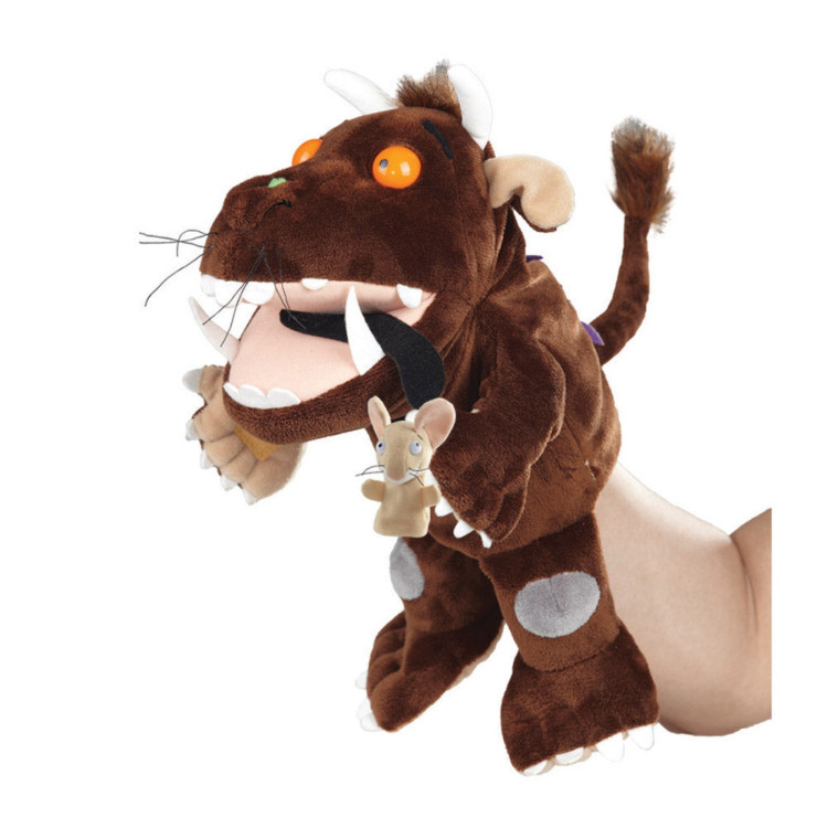 Aurora The Gruffalo Hand Puppet & Mouse Finger Puppet