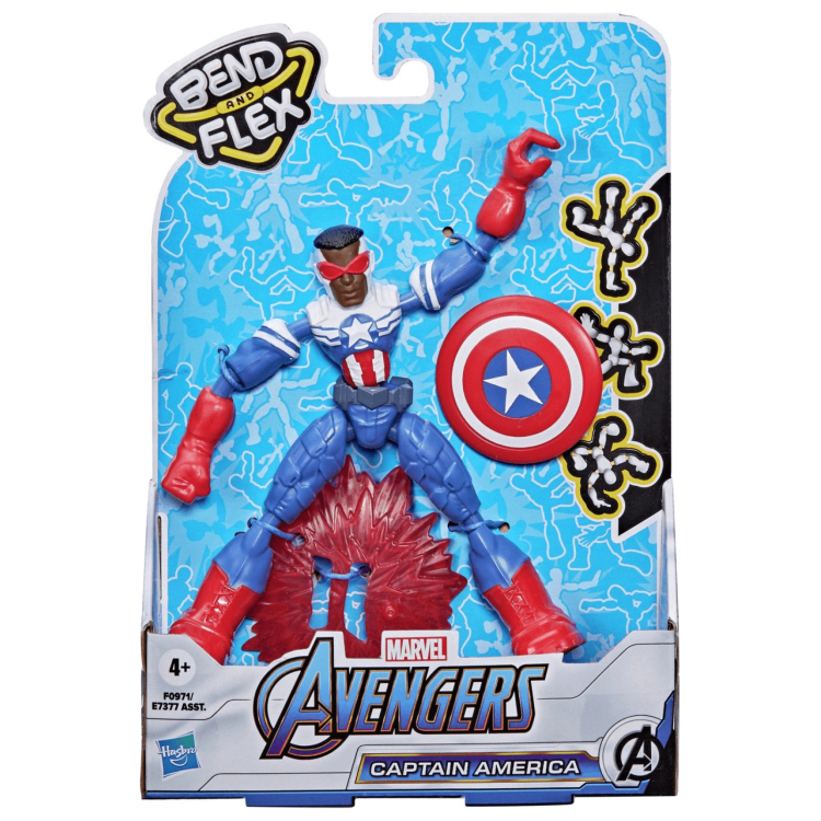 Marvel Avengers Bend and Flex - Captain America F0971
