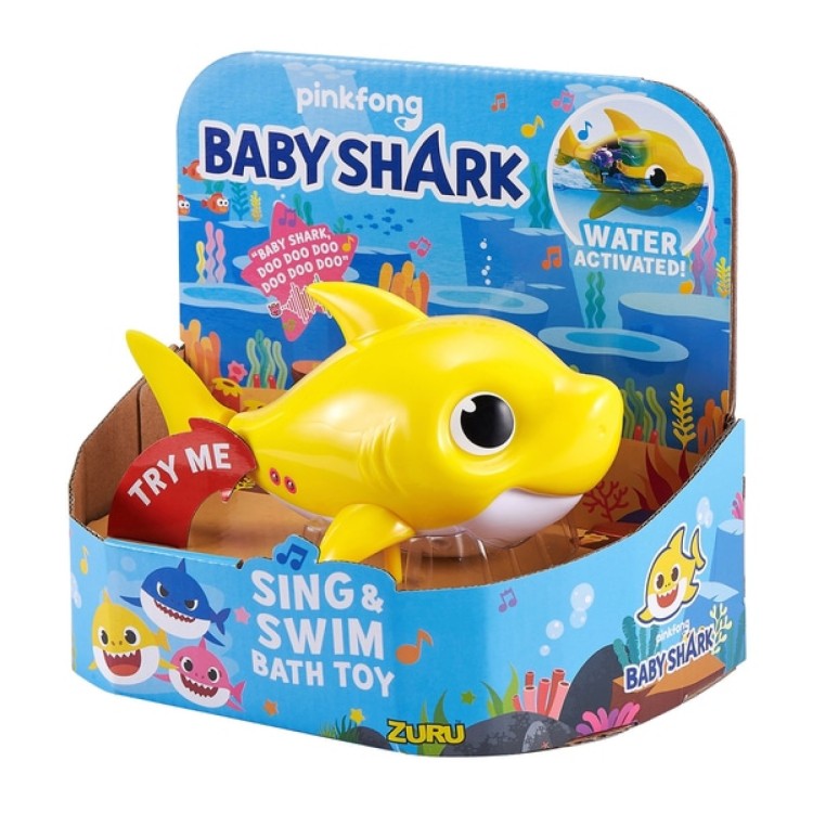 Baby Shark Sing and Swim Bath Toy Assorted