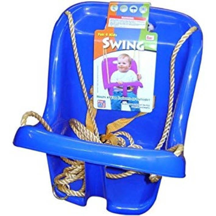Baby swing seat 6 months and up - blue
