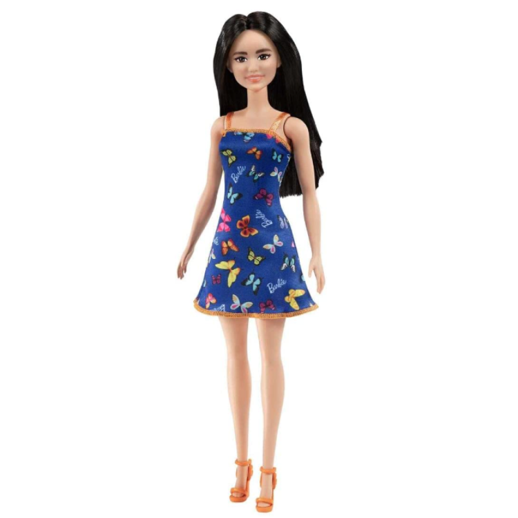 Barbie Basic Doll - Blue Butterfly Dress T7439 / HBV06