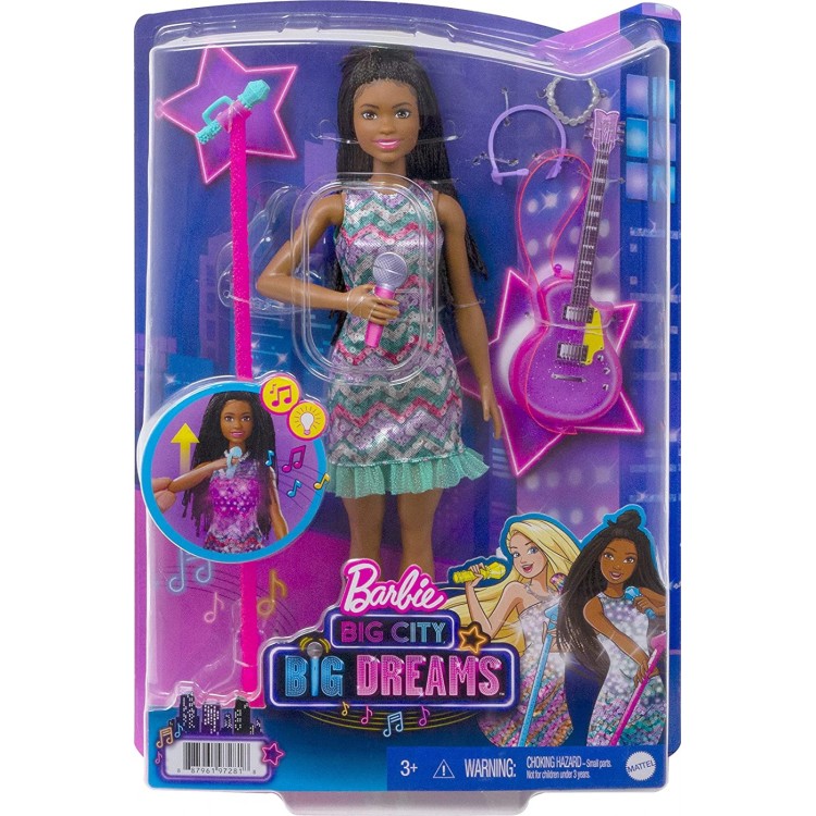 Barbie Big City Big Dreams Brunette Brooklyn Doll GYJ22