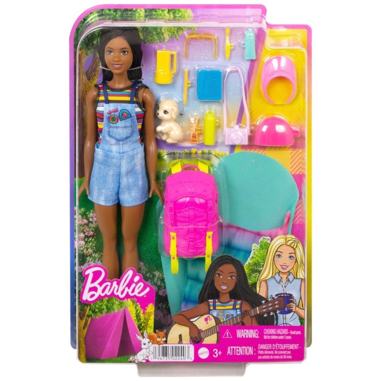 Barbie Camping Brooklyn Doll HDF74