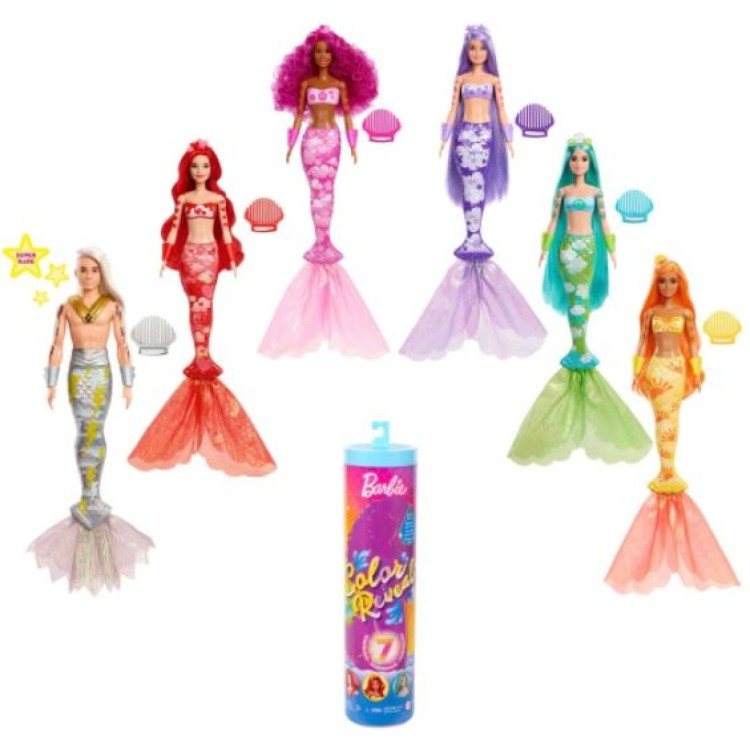 Barbie Colour Reveal Mermaid Doll HDN68